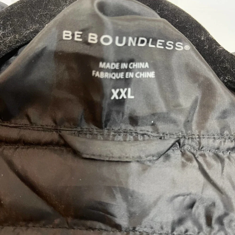 Be Boundless Men's Soft Touch Full Zipper Hooded Jacket Long Sleeve Size XXL